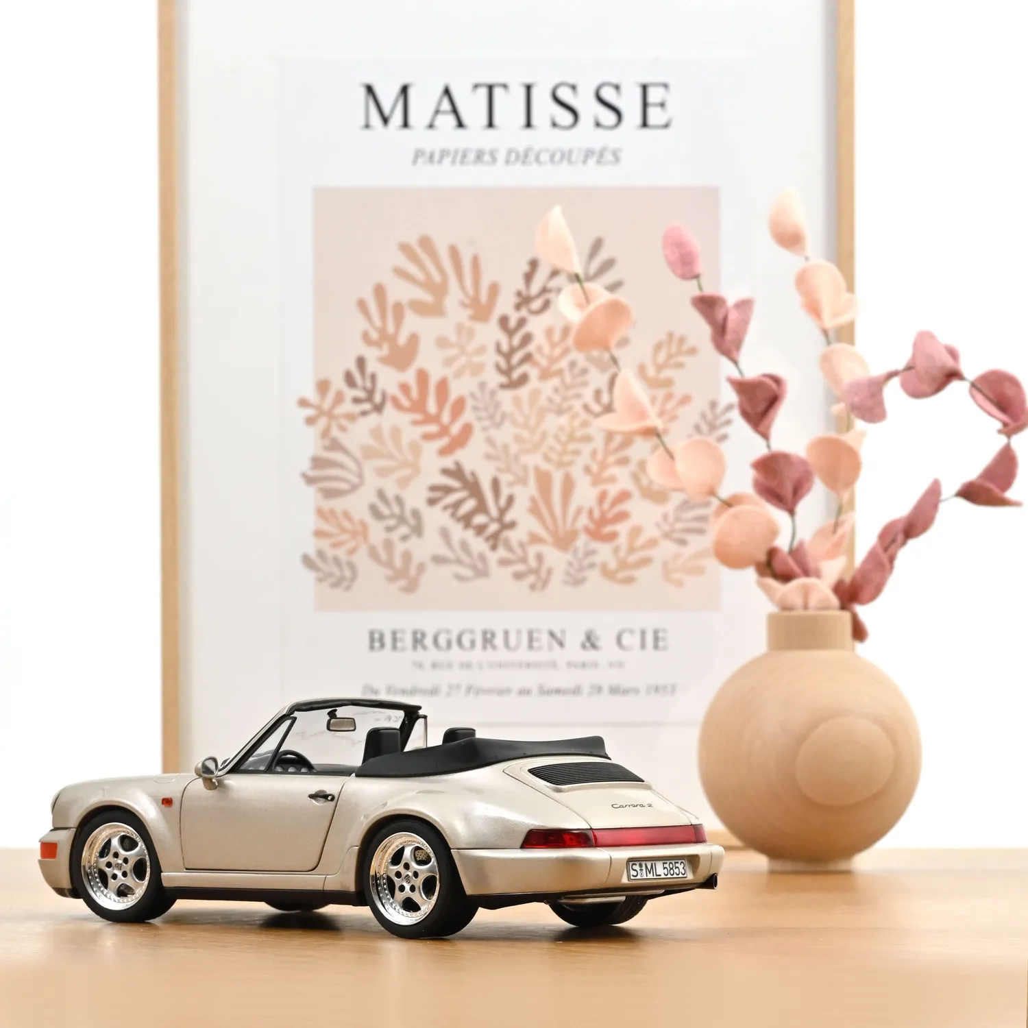 Norev Porsche 911 Turbo Look Cabriolet 1992 miniature 1/18
