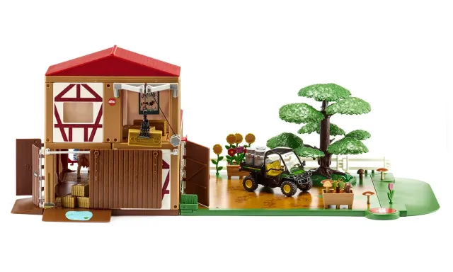 Siku World 5608 ferme miniature avec Gator et vaches