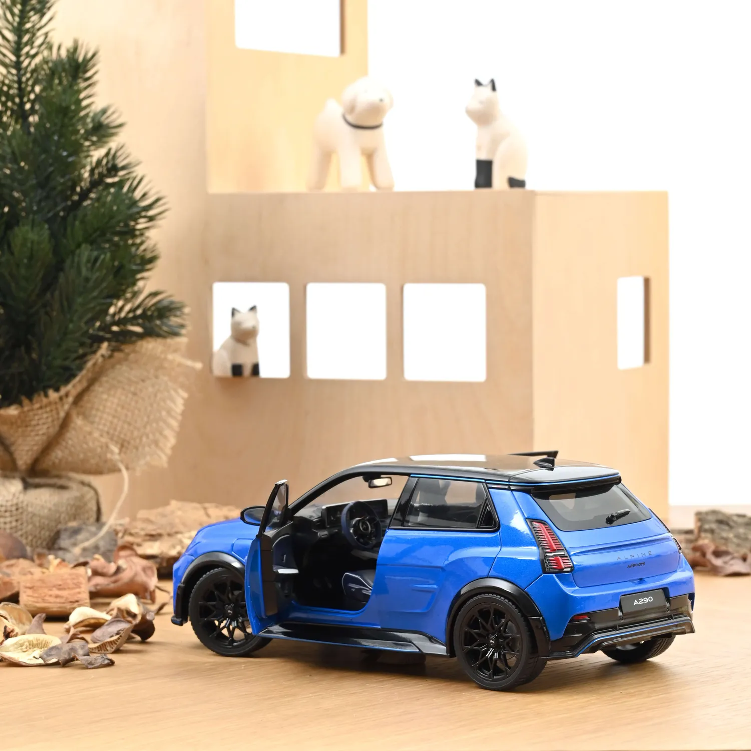 Norev Alpine A290 GTS 2025 miniature 1/18 bleu vision rallye X