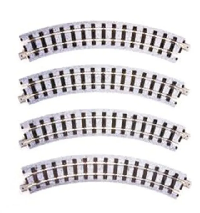 MINIS H0e rail courbe R183-45 voie étroite 4 pièces