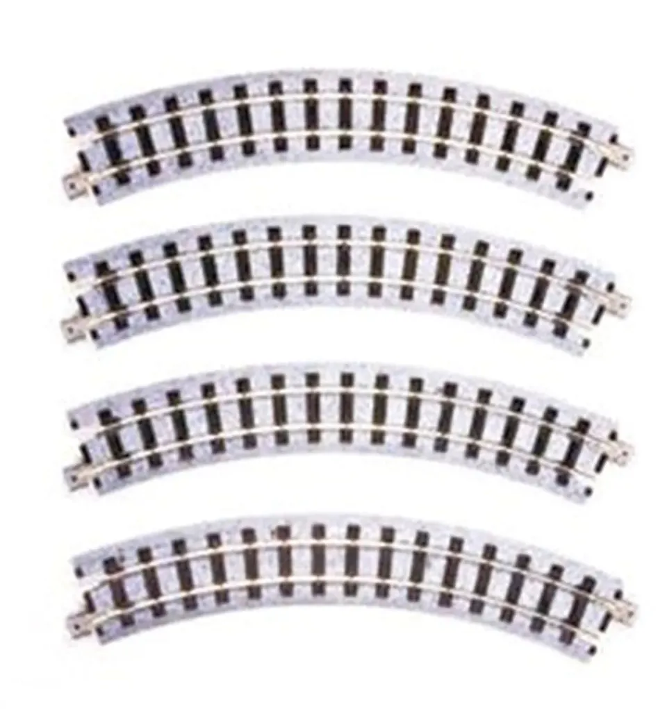 MINIS H0e rail courbe R183-45 voie étroite 4 pièces
