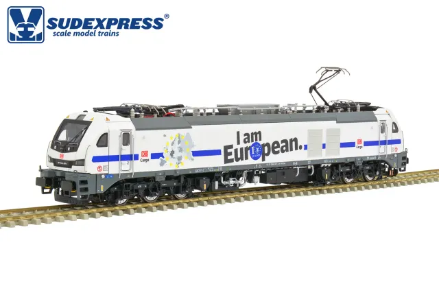 MINIS Euro 6007-5 locomotive électrique DB Cargo I am European AC son