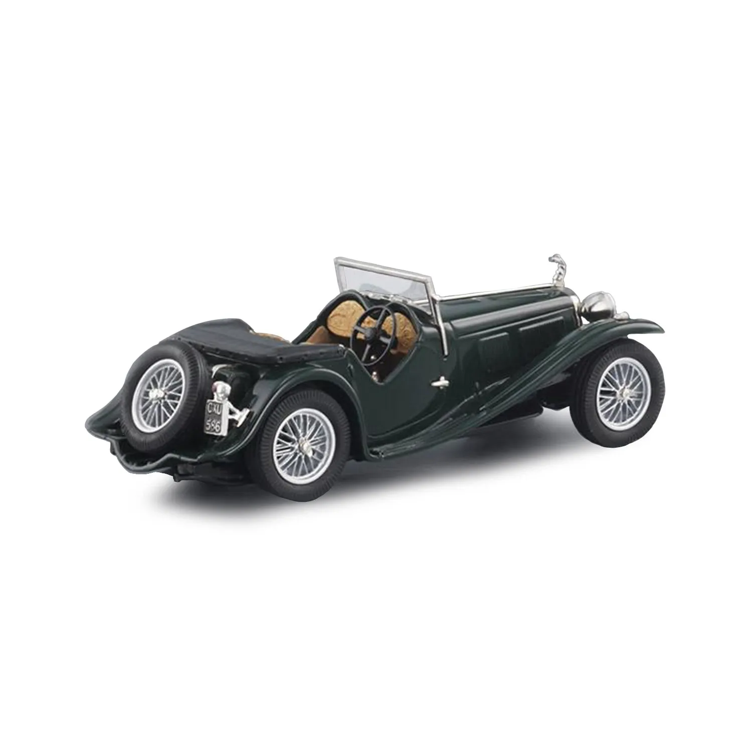 Brooklin Lansdowne AC 16/80 Roadster 1938 voiture miniature verte 1/43