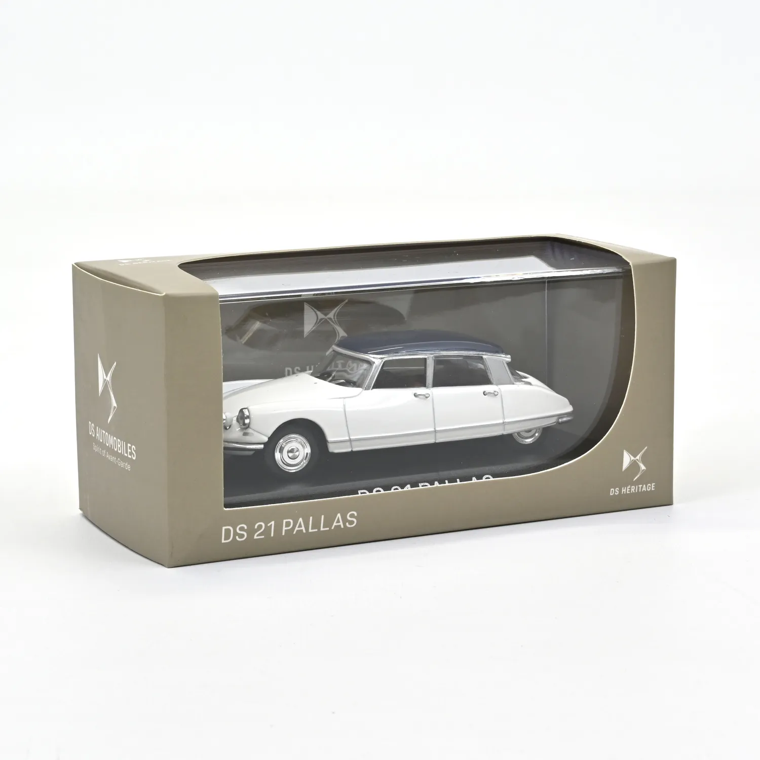 Norev DS 21 Pallas voiture miniature 1/43 blanc Carrara