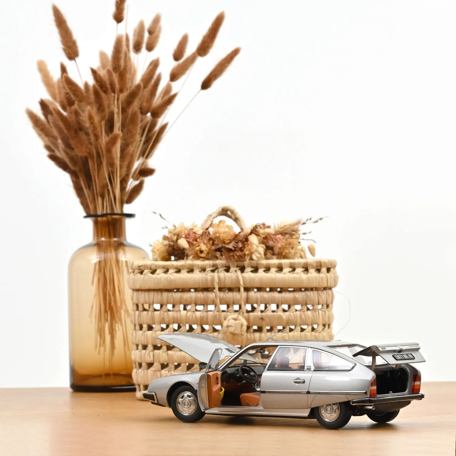 Norev Citroën CX 2200 Pallas 1976 miniature 1/18 gris Largentière