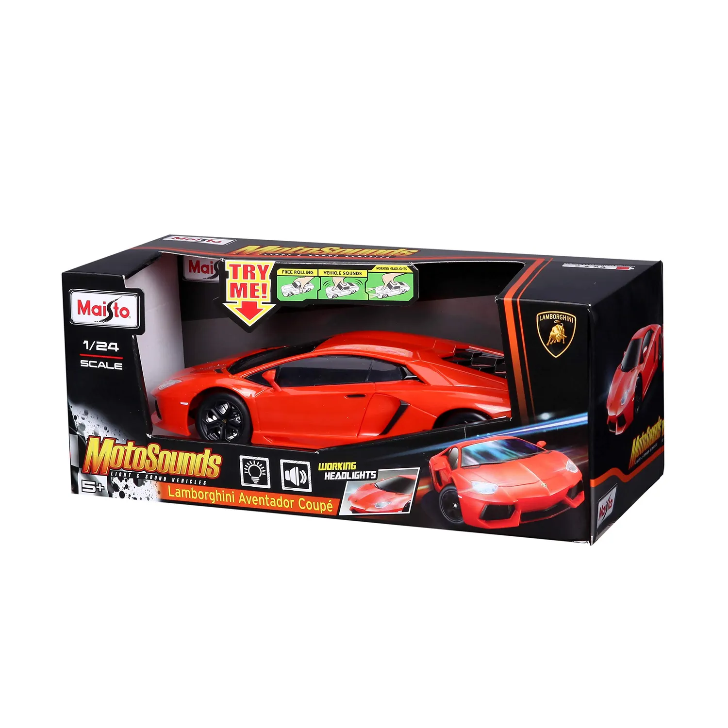 Maisto Motosound M81220 voiture sonore 1/24 lumineuse