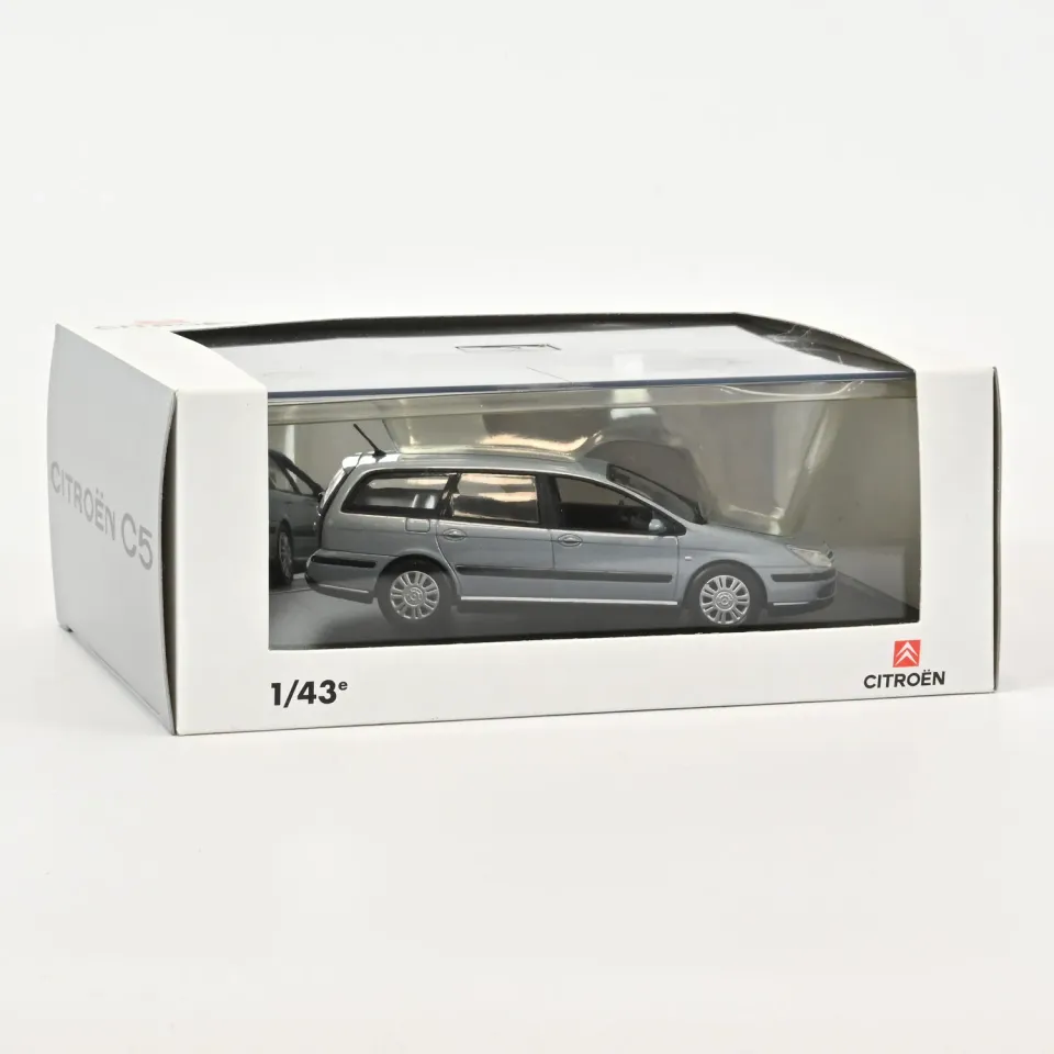 Norev Citroën C5 Break 2003 miniature 1/43 gris islande