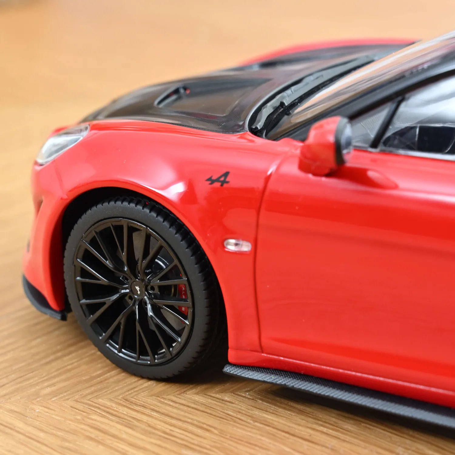 Norev Alpine A110 R Turini 2025 miniature 1/18 rouge