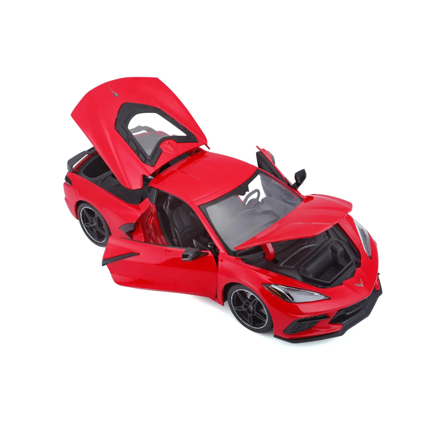 Maisto Corvette Stingray 2020 miniature 1/18 rouge