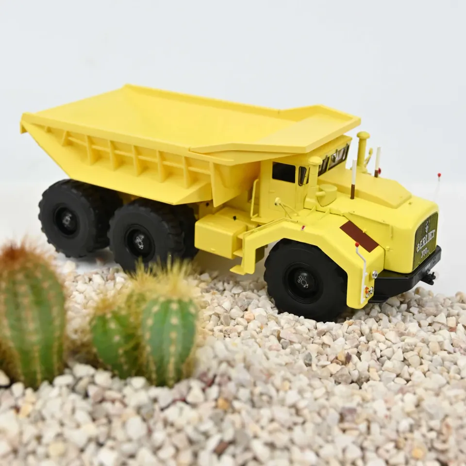 Norev Berliet T100 n°3 1959 camion miniature 1/43 jaune
