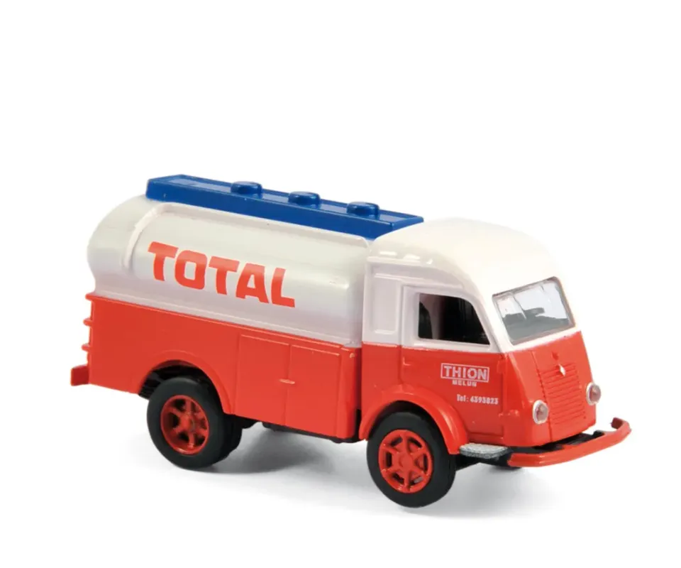 Norev Renault Galion Citerne 1963 miniature 1/87 bleu