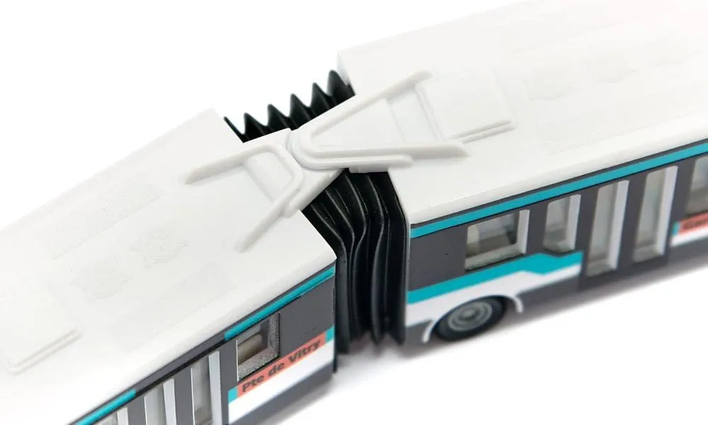 SIKU Super 1617 bus articulé blanc turquoise 16 cm
