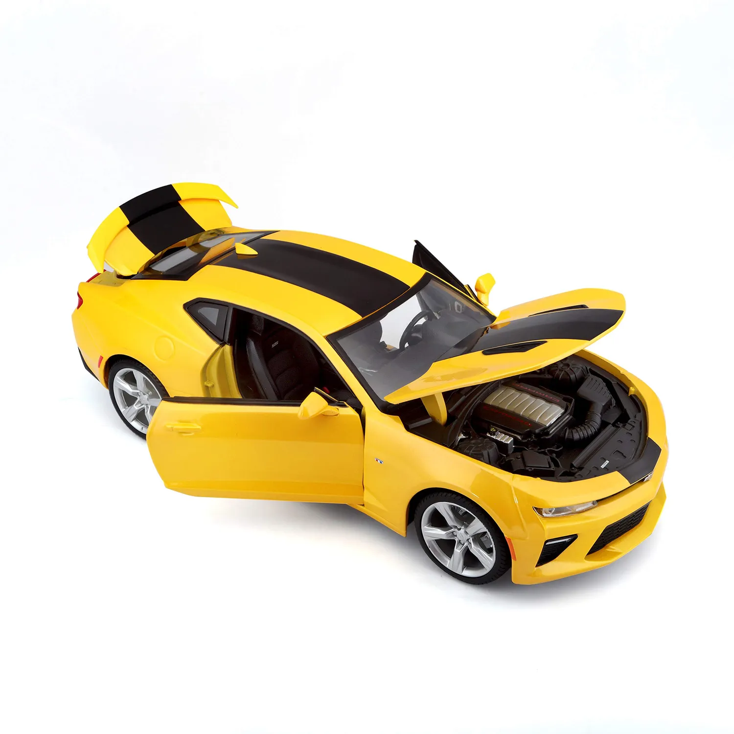 Maisto 31689 Chevrolet Camaro SS Bumblebee miniature 1:18 jaune