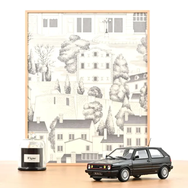 Norev VW Golf GTI Match 1989 miniature 1/18 noir