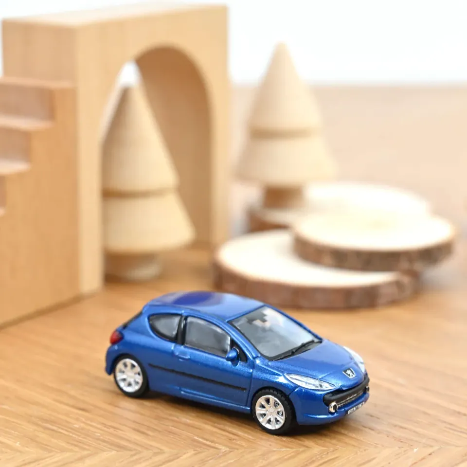 Norev Peugeot 207 Premium Pack miniature 1/87 bleu Récife