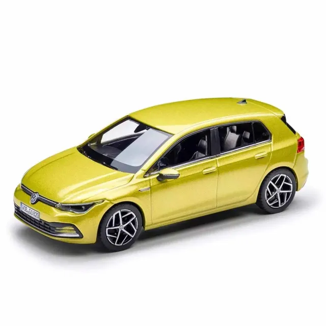 Norev VW Golf VIII 2020 miniature 1/43 jaune citron