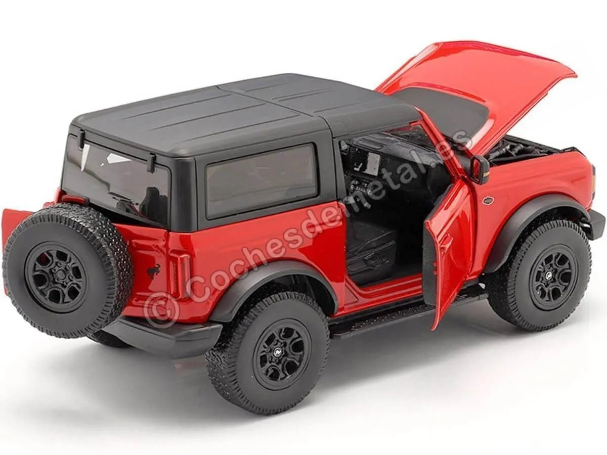 Maisto 531456 Ford Bronco Wildtrak voiture miniature 1:18 rouge