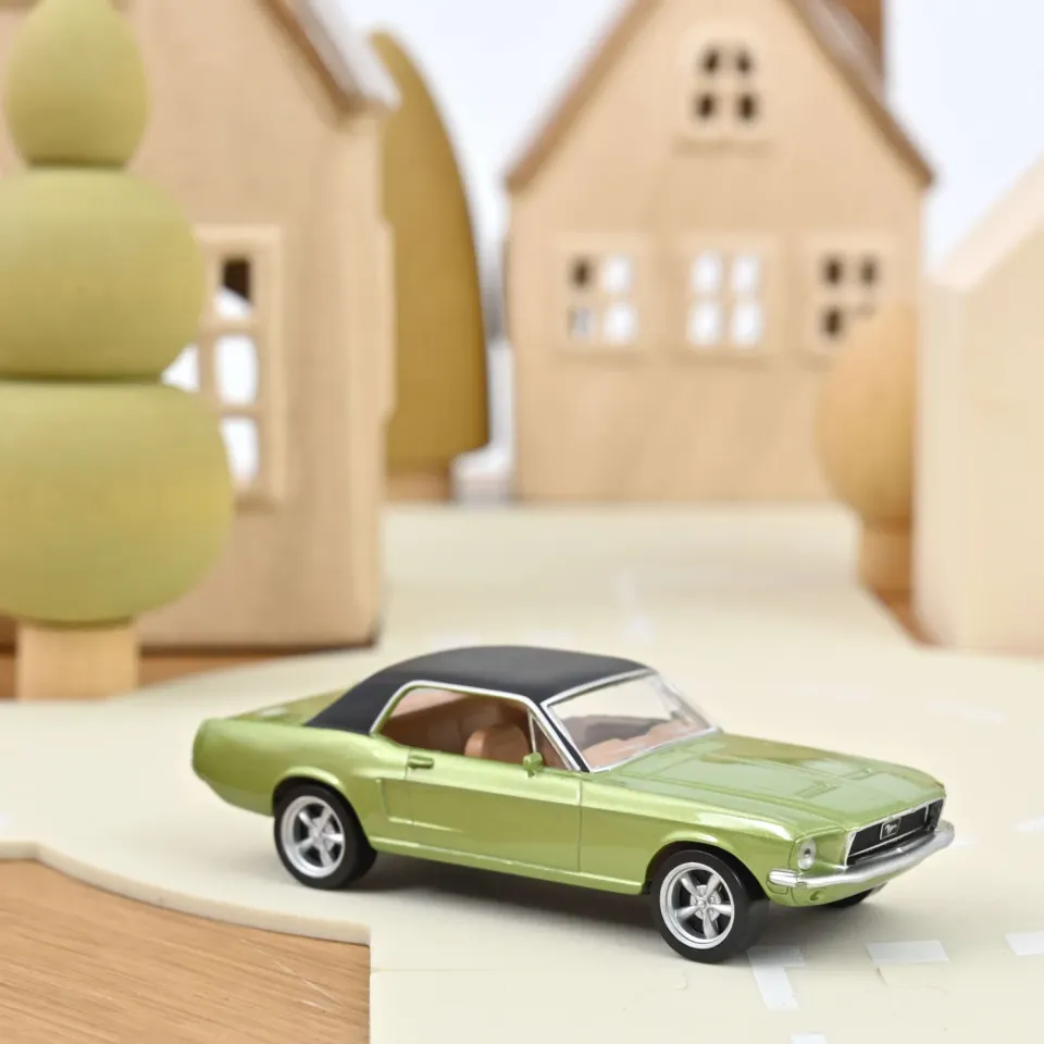 Norev Jet-car Ford Mustang Coupé 1968 miniature 1/43 vert