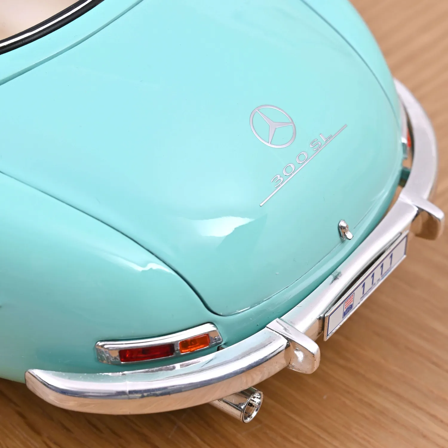 Norev Mercedes 300 SL 1956 miniature turquoise 1/12 200pcs