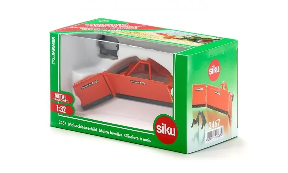 SIKU Farmer 2467 lame niveleuse à maïs 1:32 orange