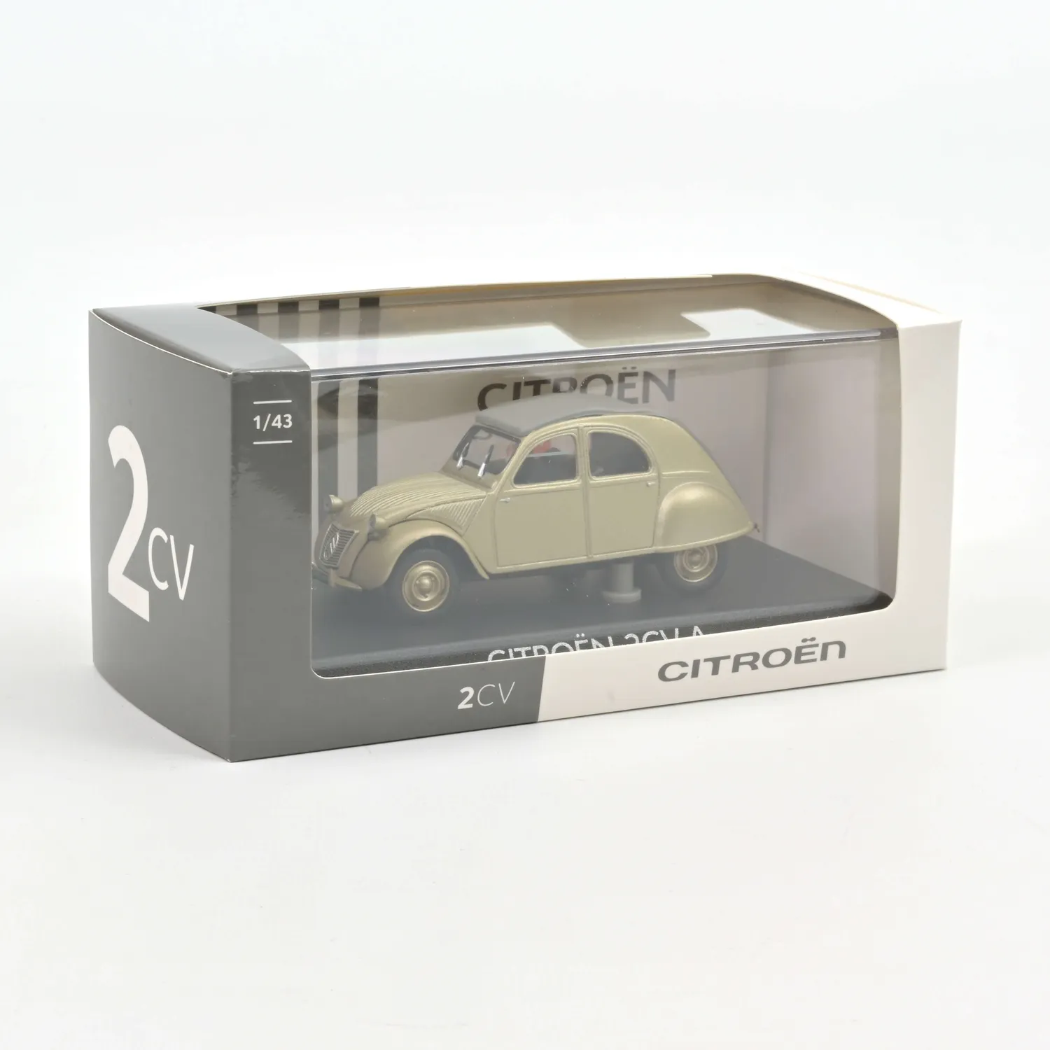 Norev Citroën 2CV A 1948 voiture miniature 1/43 grise