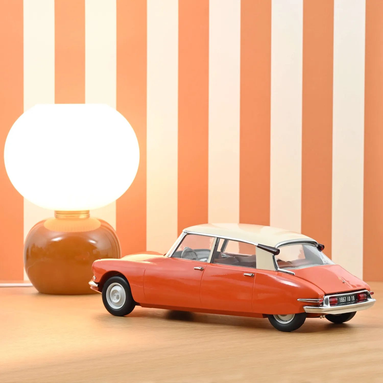 Norev Citroën ID 19 1955 miniature 1/12 orange