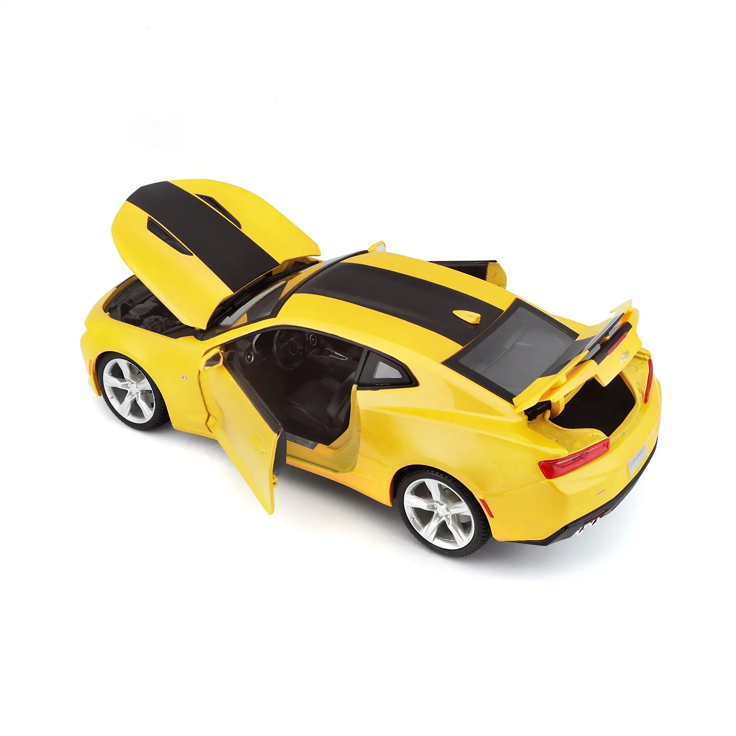 Maisto 31689 Chevrolet Camaro SS Bumblebee miniature 1:18 jaune