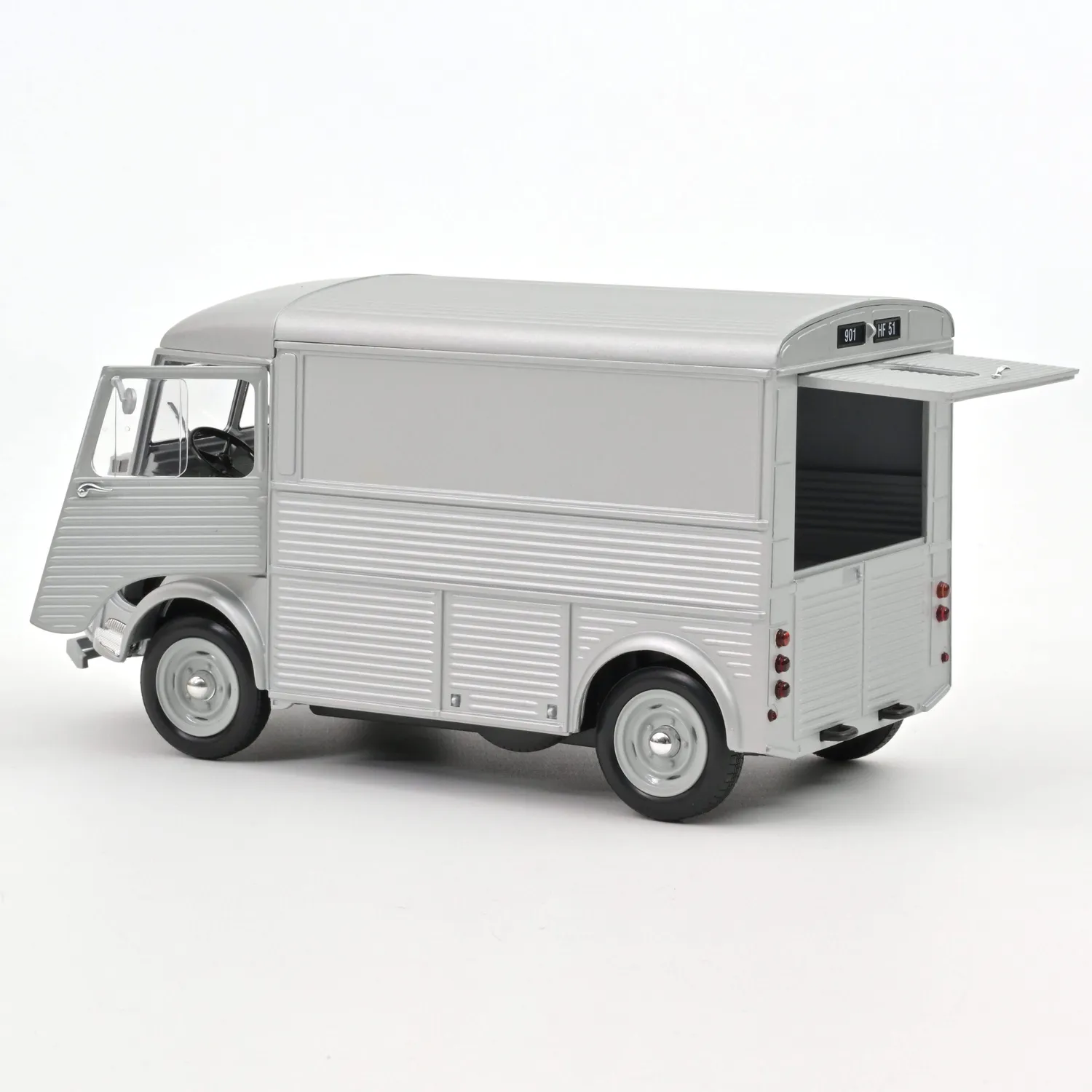 Norev Citroën Type H 1952 miniature argent grande échelle