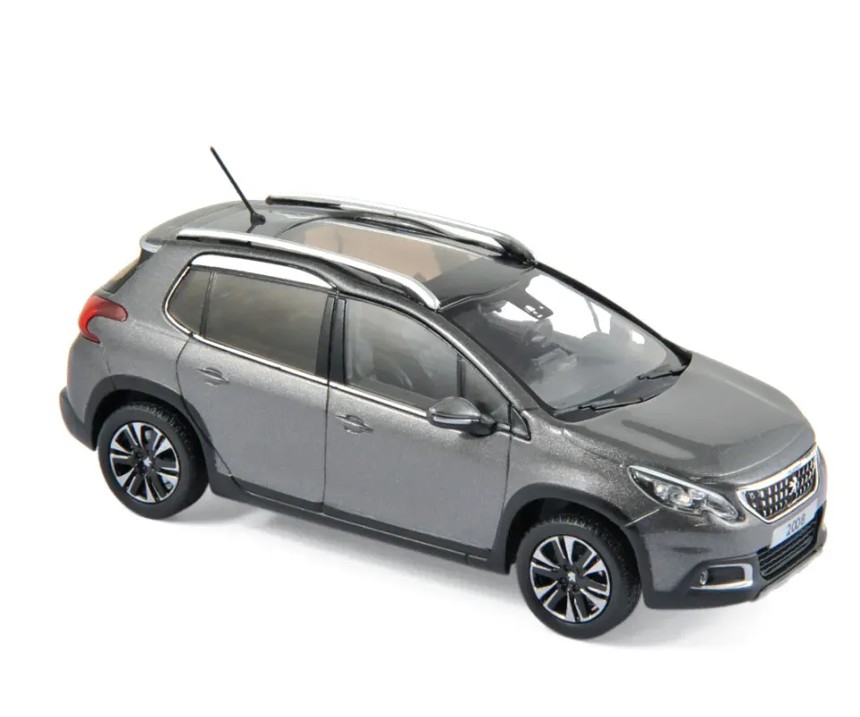Norev Peugeot 2008 2016 miniature 1/43 gris platine