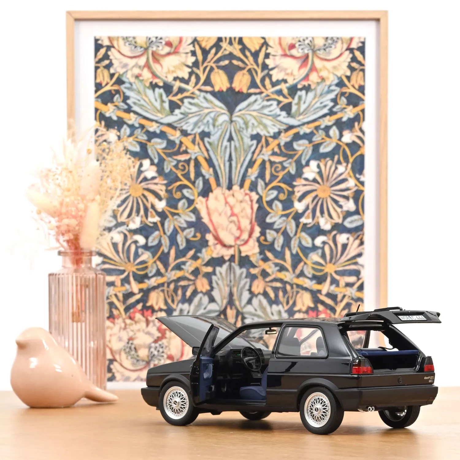 Norev VW Golf GTI Edition Blue 1991 miniature 1/18 bleu