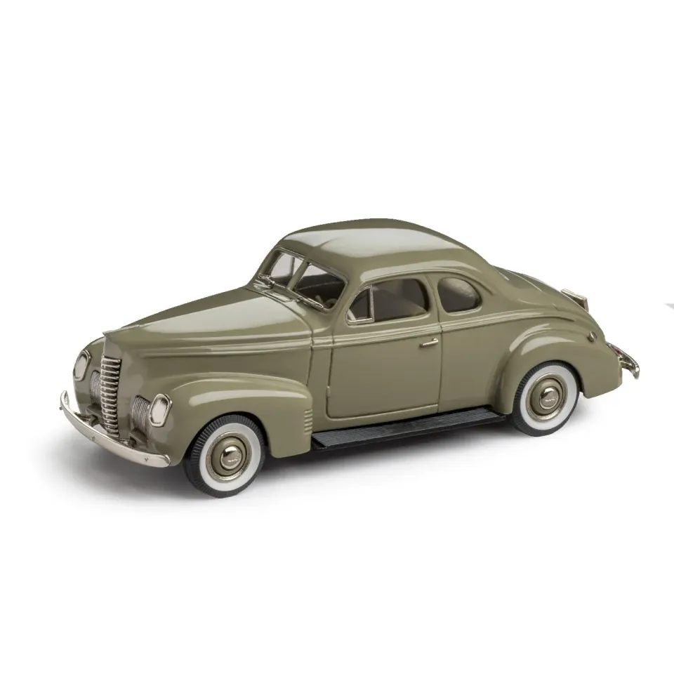 Brooklin 1939 Nash Ambassador 8 coupé miniature verte