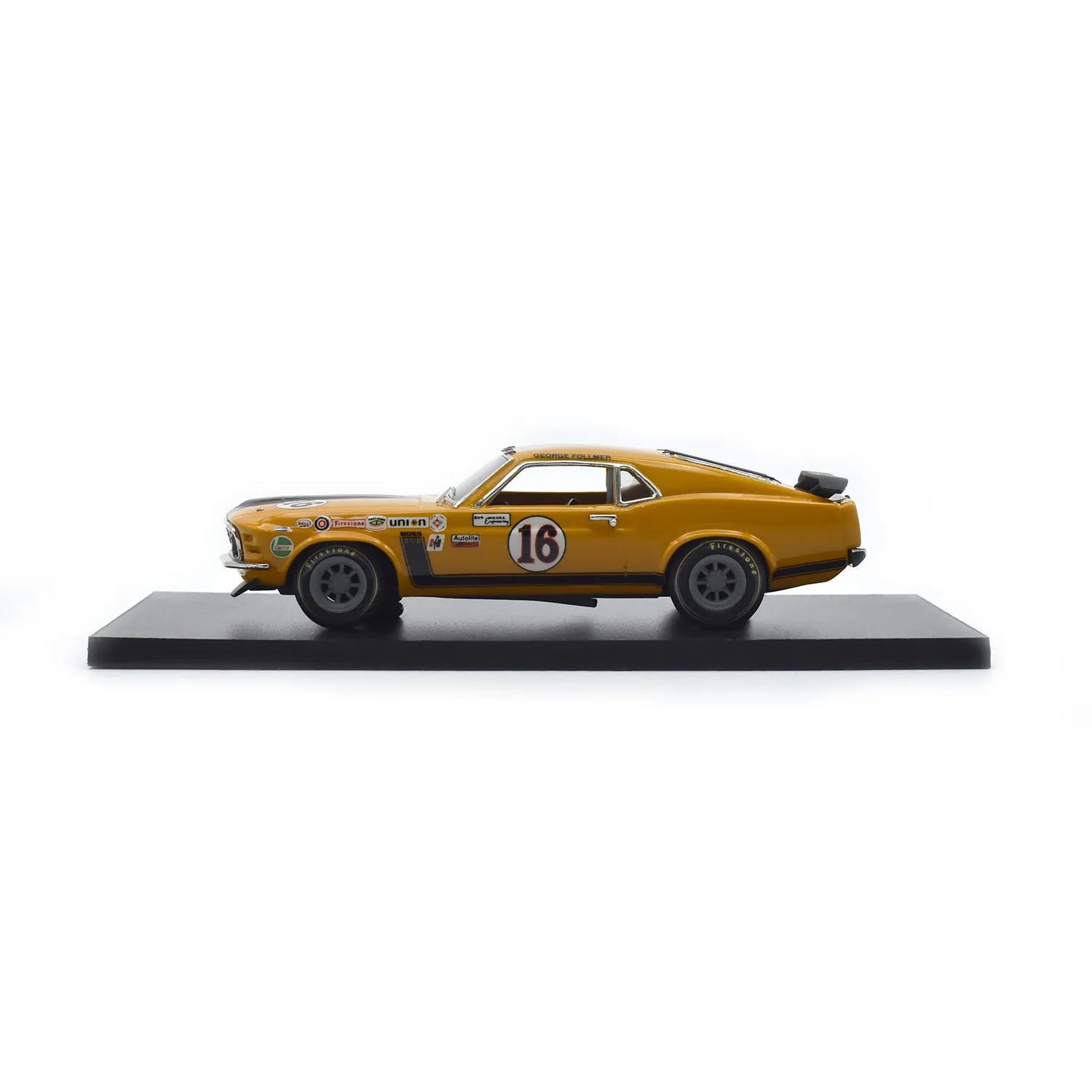 Brooklin SMTS B01B 1970 Mustang Boss 302 miniature course Follmer
