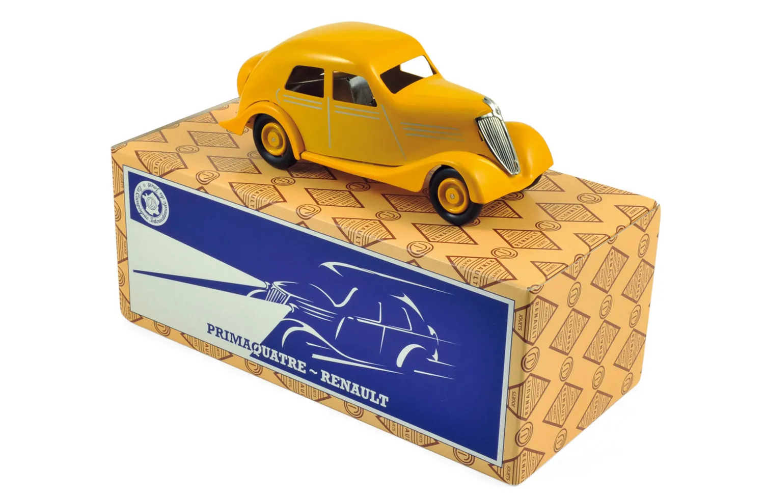 Norev Renault Primaquatre jaune miniature 1/20 limitée 1000 ex