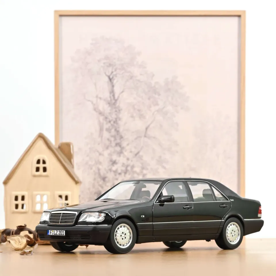Norev Mercedes S600 1997 miniature 1/18 noir obsidian