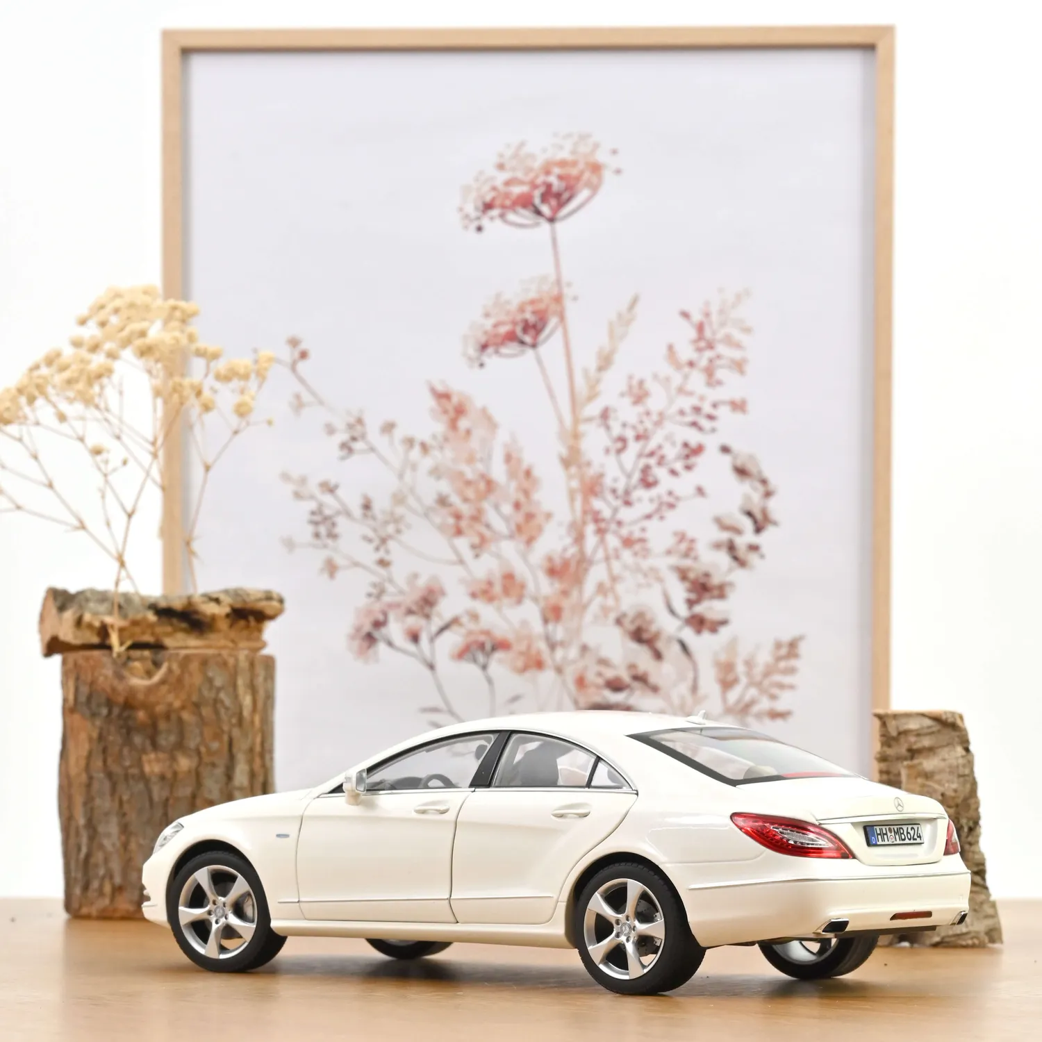 Norev Mercedes CLS Coupe 2011 miniature 1/18 blanc
