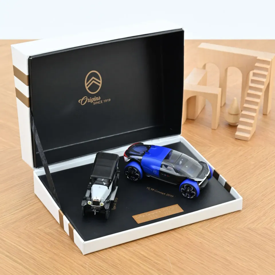Norev Type A + 19_19 Concept voiture miniature 1/43 coffret