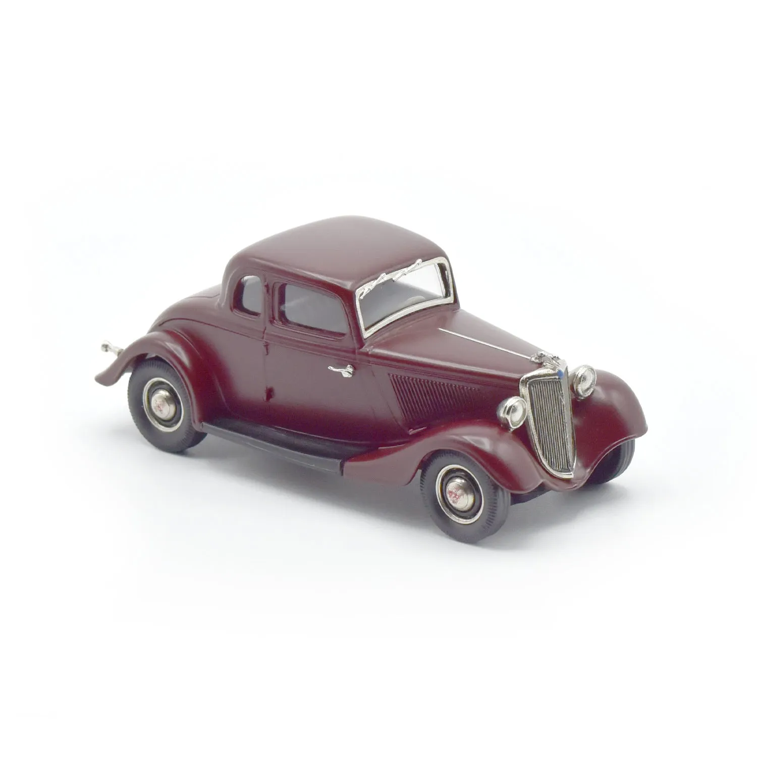 Brooklin Limited Ford 5 Window Coupe 1934 miniature marron satin