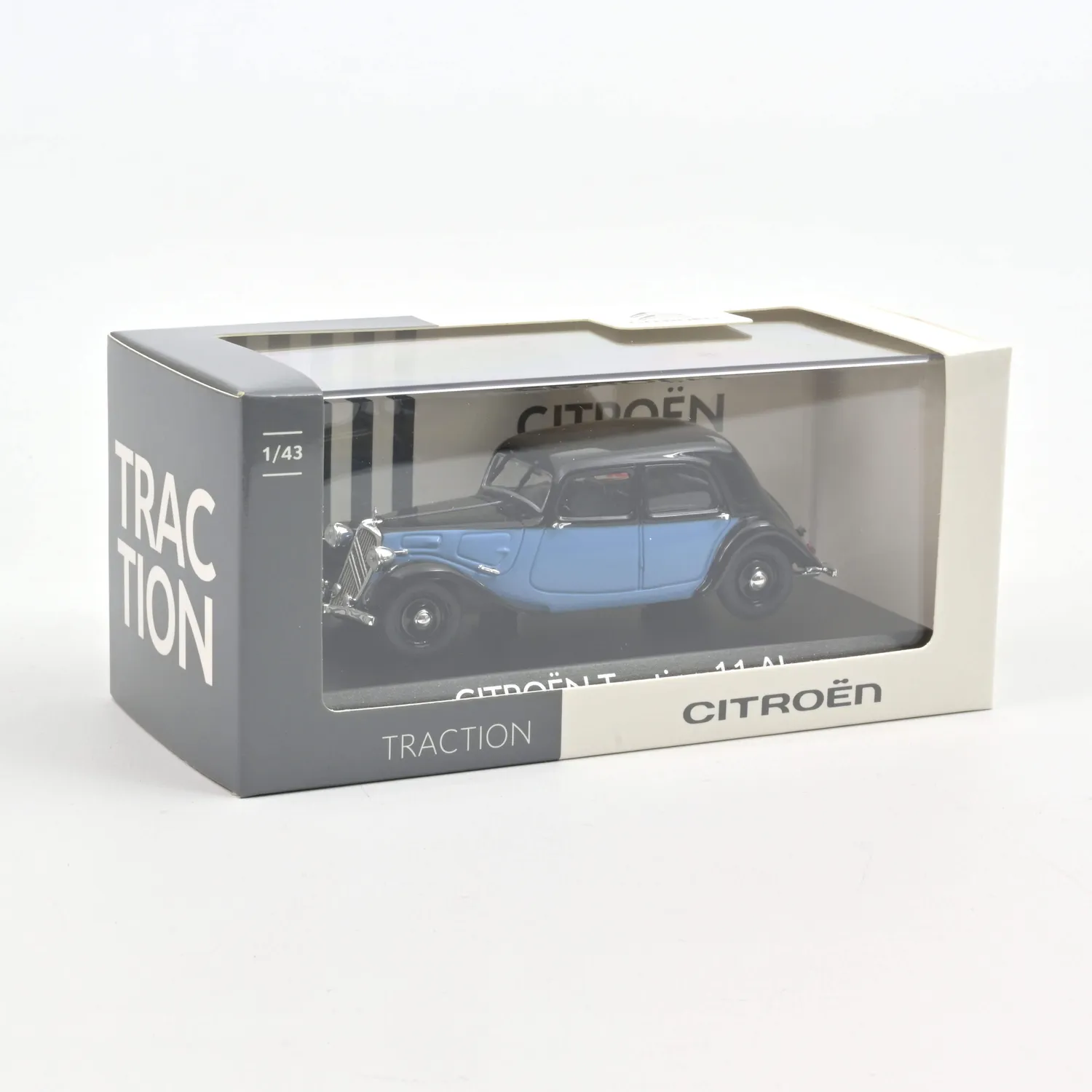 Norev Citroën 11 Légère 1935 miniature 1/43 bleu noir