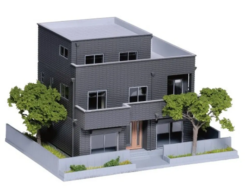 MINIS 804 W Hartwig maison miniature gris foncé