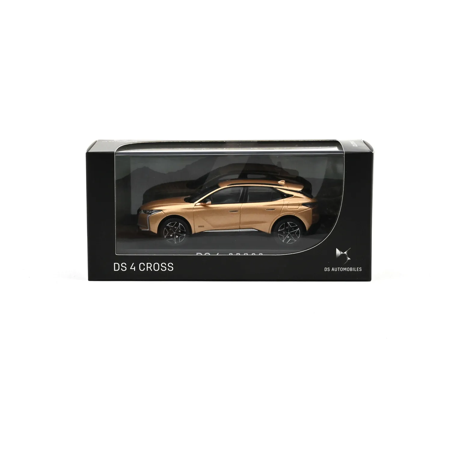 Norev DS 4 Cross miniature 1/43 or cuivré
