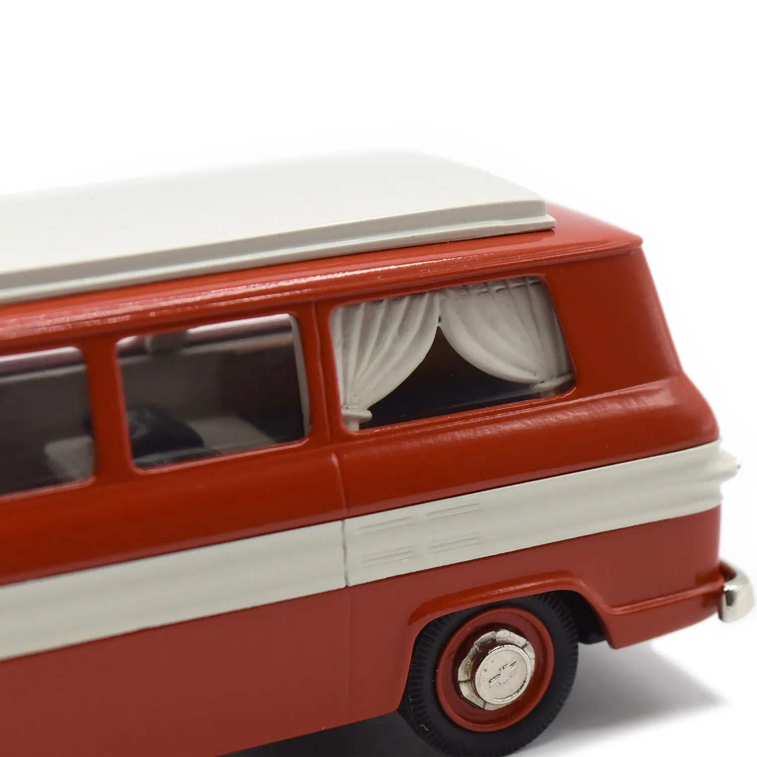 Brooklin BRK Chevrolet Corvair Greenbrier Camper miniature rouge