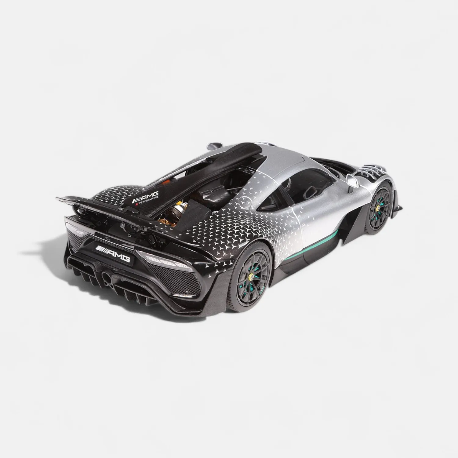 NZG Mercedes-AMG ONE Race Stars voiture miniature 1:18 capot amovible