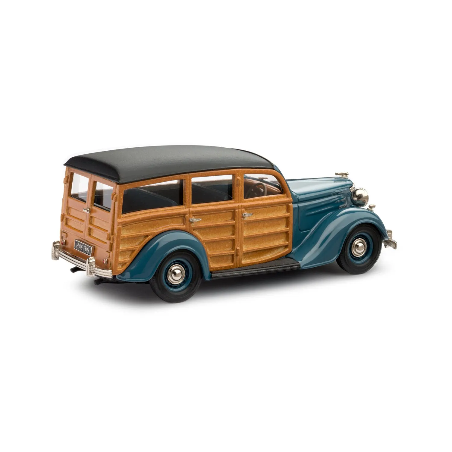 Brooklin Ford Pilot Station Wagon 1952 miniature woody bleue