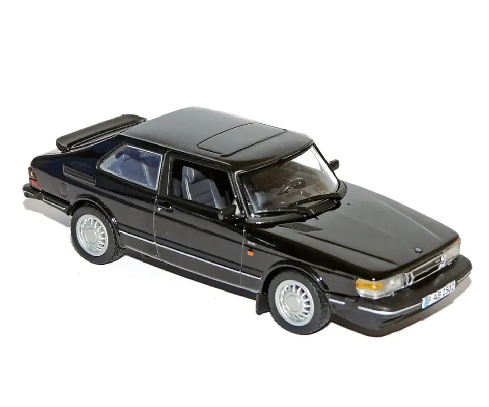 Norev Saab 900 Coupé Turbo 16 1987 miniature 1/43 noir