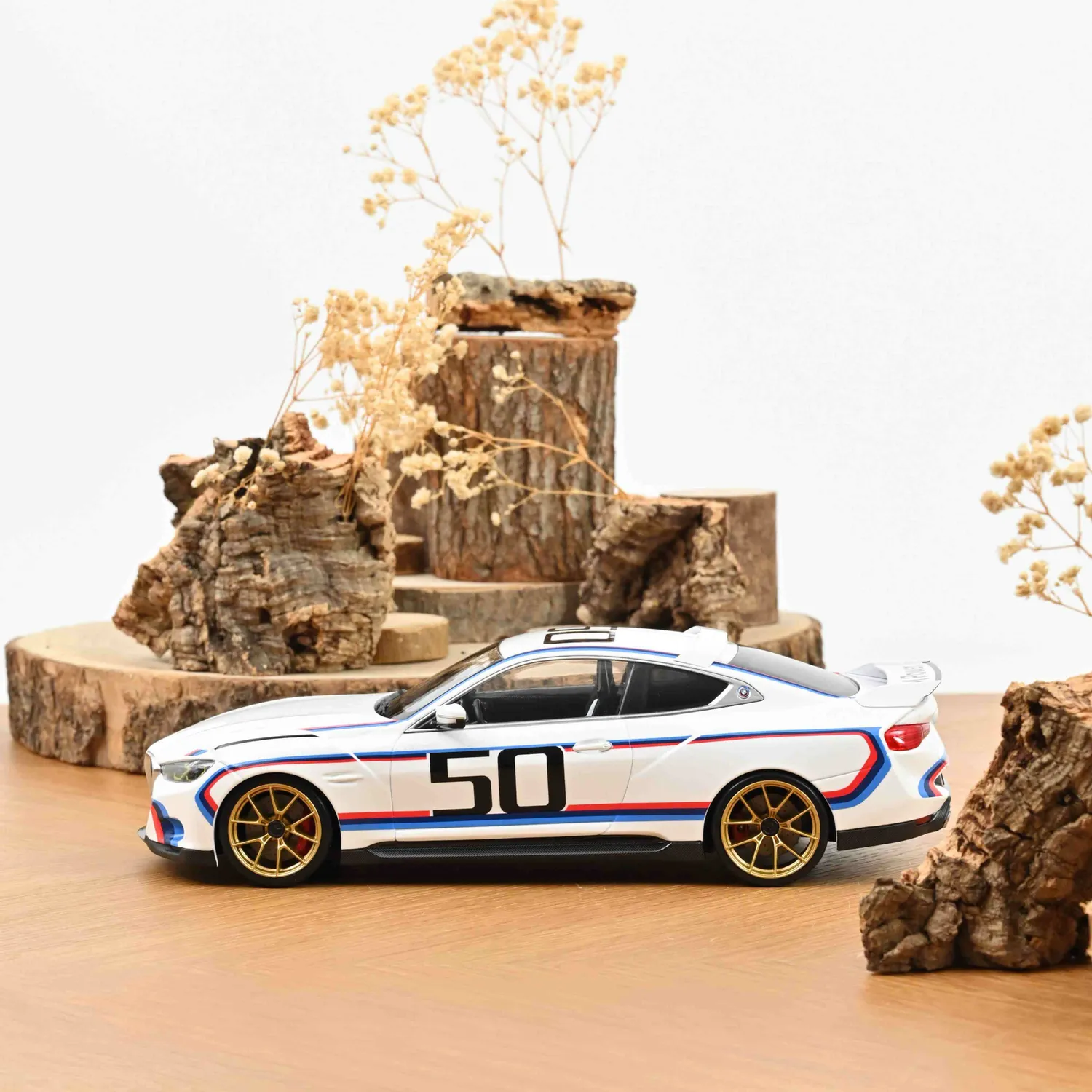 Norev BMW 3.0 CSL 2023 voiture miniature 1/18 blanc